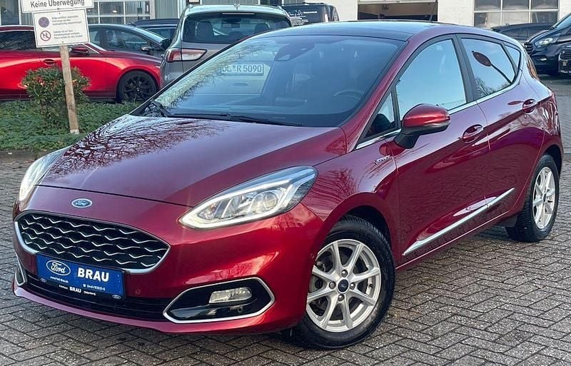 Rot Gebraucht 2018 Ford Fiesta Vignale Limousine | 14.990 € (Guter Preis) - Bild 1/4