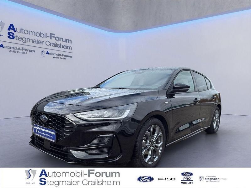 Agate black metallic Gebraucht 2024 Ford Focus ST-Line X Limousine | 23.480 € (Fairer Preis) - Bild 1/4