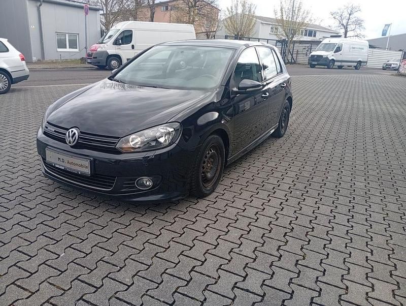 Gebraucht VW Golf VI Trendline 105 PS (77 kW) 2011 Schwarz Kleinwagen
