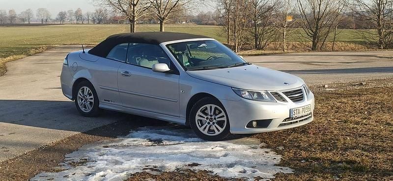 Silber Gebraucht 2008 Saab 9-3 Cabriolet Vector Cabrio | 5.900 € (Guter Preis) - Bild 1/4