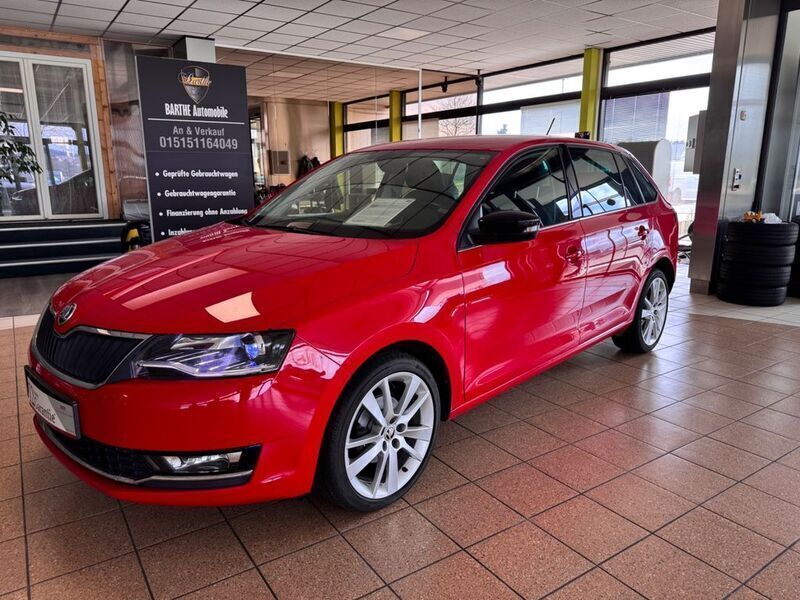 Rot Gebraucht 2018 Skoda Rapid Style Limousine | 10.490 € (Fairer Preis) - Bild 1/4