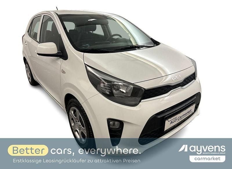 Weiß Gebraucht 2021 Kia Picanto Edition 7 Kleinwagen | 10.480 € (Guter Preis) - Bild 1/4