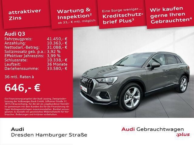 Gebraucht Audi Q3 Advanced Plus 150 PS (110 kW) 2024 Chronosgrau metallic SUV