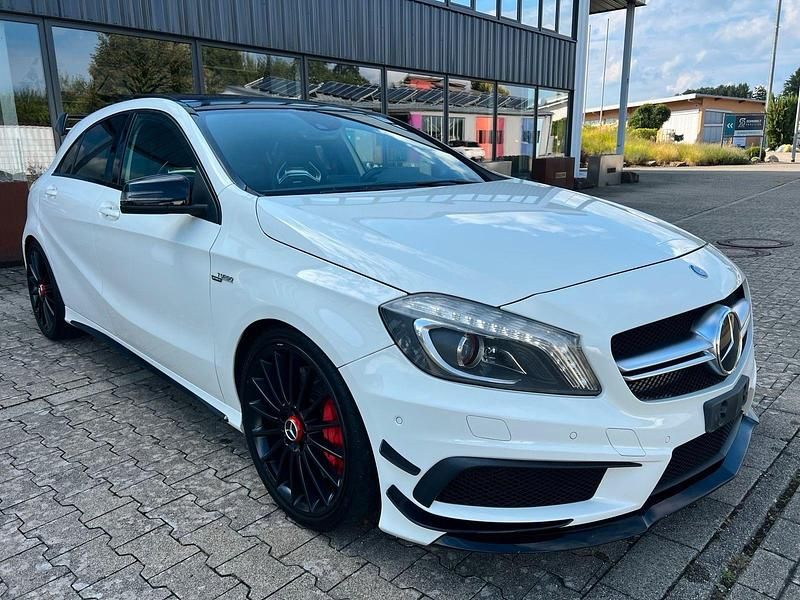 Weiß Gebraucht 2014 Mercedes A45 AMG AMG Edition 1 Kleinwagen | 19.999 € (Teuer) - Bild 1/4