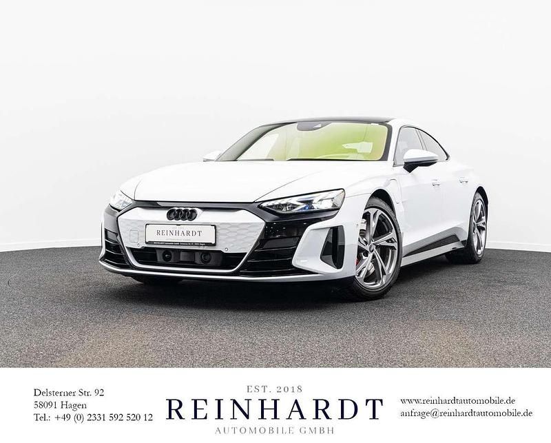 Suzukagrau metallic Gebraucht 2023 Audi RS e-tron GT Ambiente Limousine | 65.625 € (Superpreis) - Bild 1/3