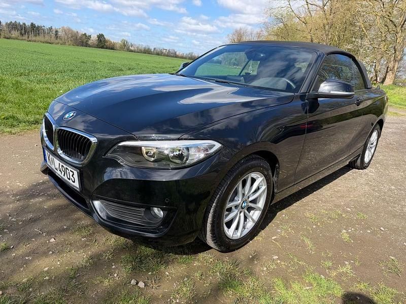 Gebraucht BMW 218 Advantage 136 PS (100 kW) 2017 Schwarz Cabrio