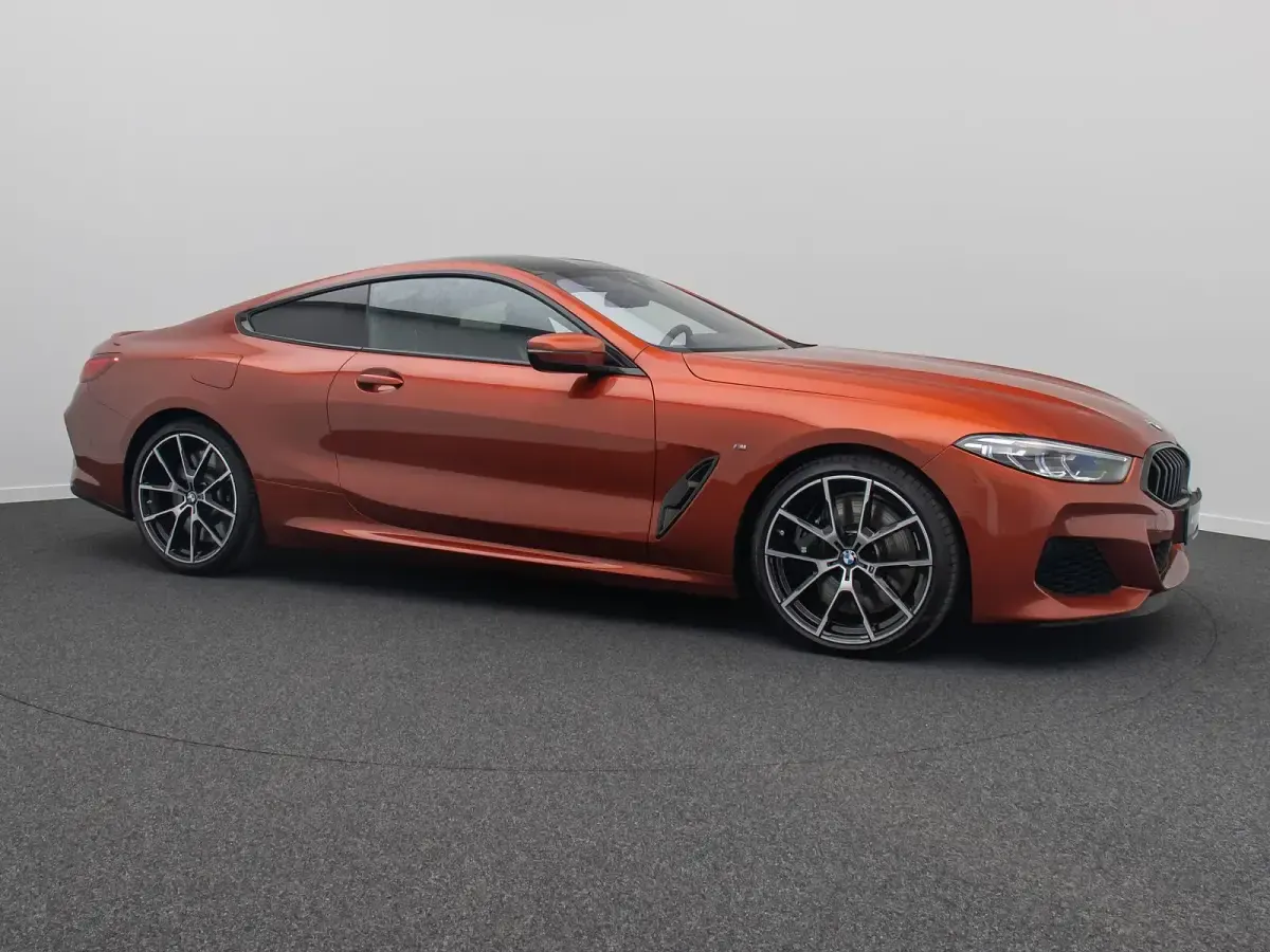 Gebraucht BMW M850 Shadowline 530 PS (389 kW) 2022 Sunset orange metallic c1schwarz Coupé
