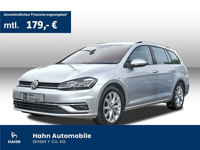 Reflexsilber metallic Gebraucht 2019 VW Golf VII Highline Kombi | 15.190 € (Guter Preis) - Bild 1/3