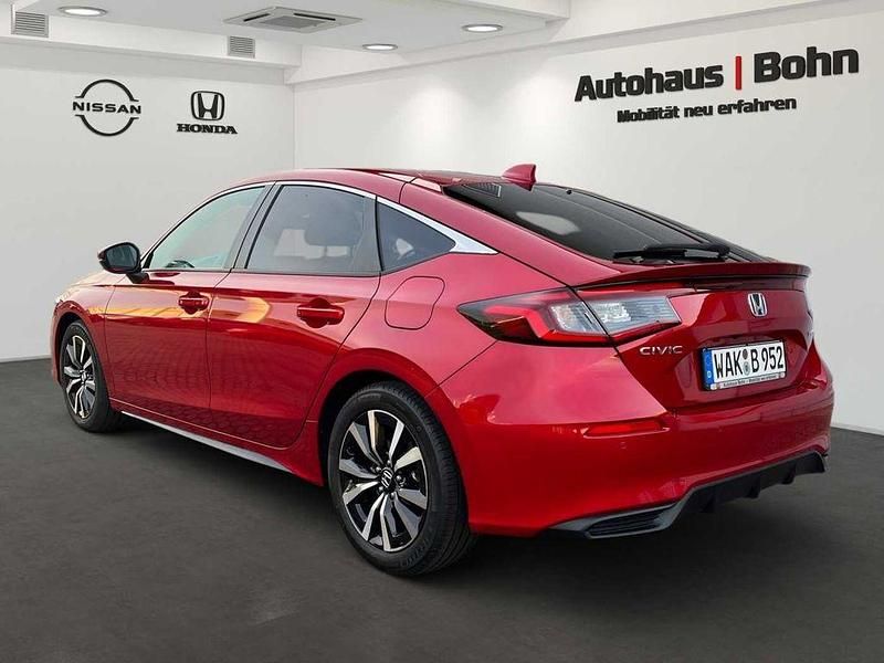 Neu Honda Civic Elegance 184 PS (135 kW) 2025 Premium crystal red metallic Limousine