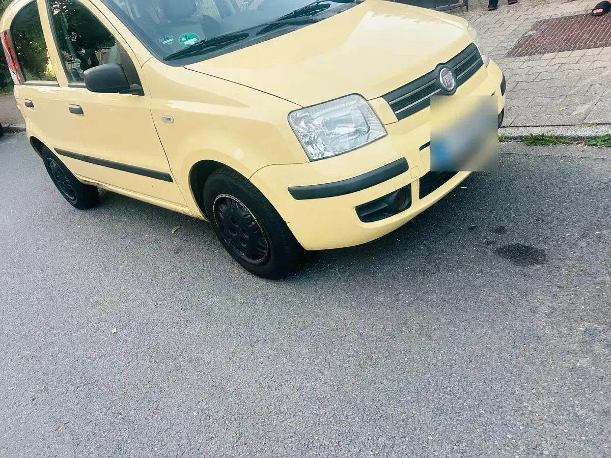 Gebraucht Fiat Panda 60 PS (44 kW) 2009 Gelb Kleinwagen
