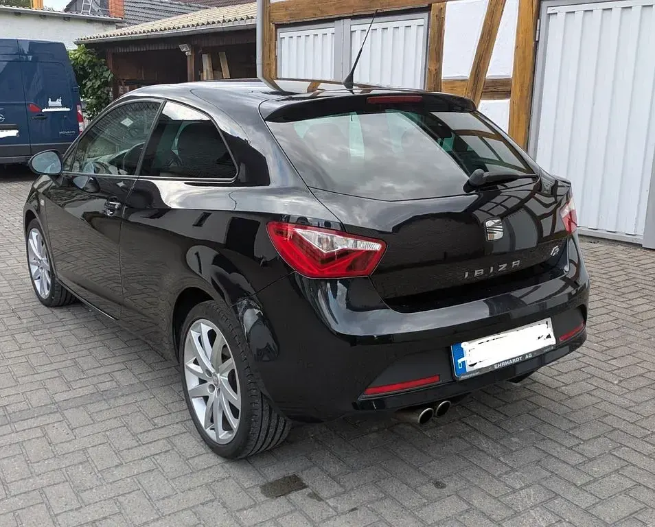 Gebraucht Seat Ibiza SC FR 105 PS (77 kW) 2012 Schwarz Kleinwagen