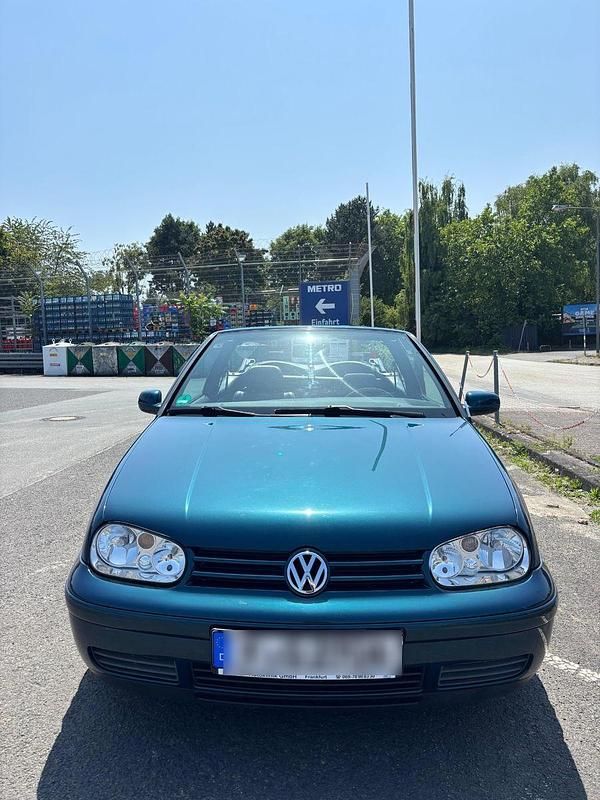 Andere außenfarben Gebraucht 2001 VW Golf Cabriolet Cabrio | 2.599 € (Superpreis) - Bild 1/4