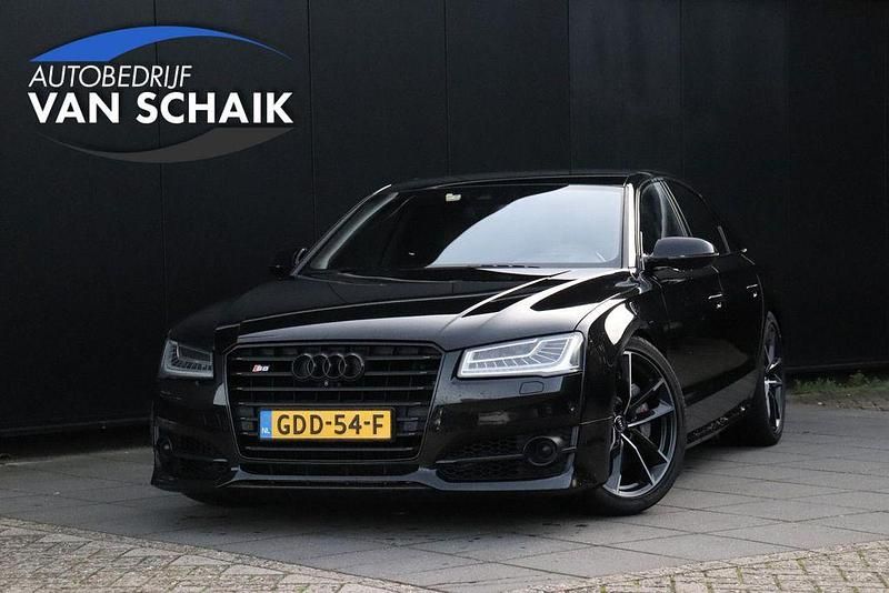 Schwarz Gebraucht 2017 Audi S8 plus Proline Limousine | 41.654 € (Superpreis) - Bild 1/4