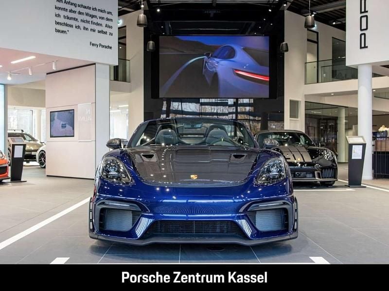 Neu Porsche 718 Spyder 500 PS (367 kW) 2025 Enzianblaumetallic Cabrio