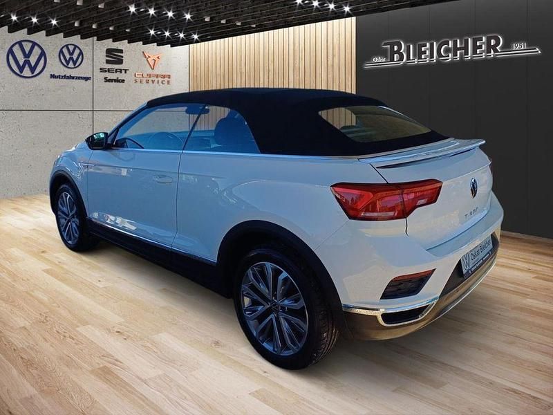 Gebraucht VW T-Roc Cabriolet Active 150 PS (110 kW) 2021 Weiß Cabrio