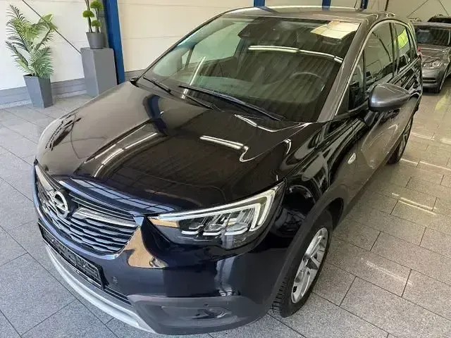 Gebraucht Opel Crossland X 110 PS (80 kW) 2018 Tiefseeblau/darkmoon blue SUV