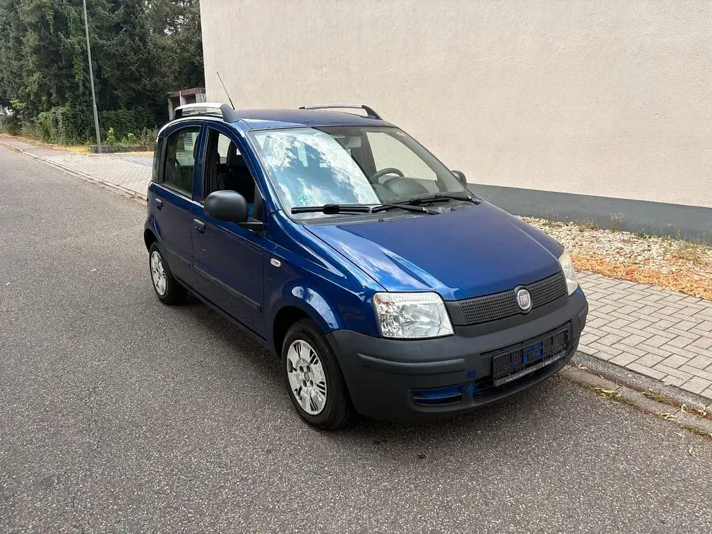 Gebraucht Fiat Panda 54 PS (39 kW) 2009 Blau Kleinwagen