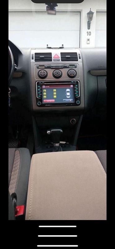 Gebraucht VW Touran Cross 140 PS (102 kW) 2008 Weiß Van / Kleinbus