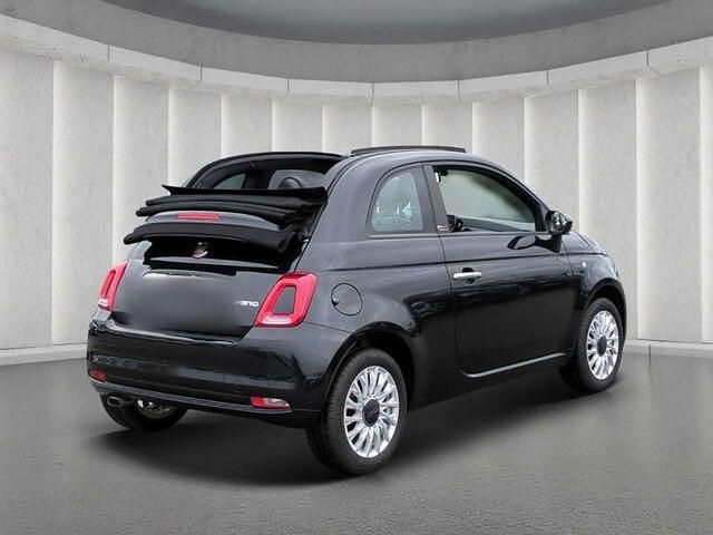 Gebraucht Fiat 500C 69 PS (50 kW) 2023 Vesuvio schwarz Cabrio
