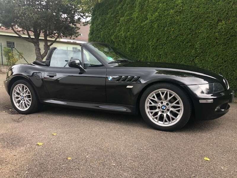 Schwarz Gebraucht 2002 BMW Z3 Cabrio | 13.300 € (Teuer) - Bild 1/4
