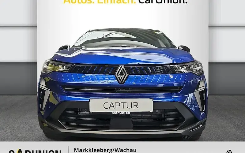 Neu Renault Captur Techno 158 PS (116 kW) 2025 Ironblau metallic, black pearlschwarz metallic (blau) SUV