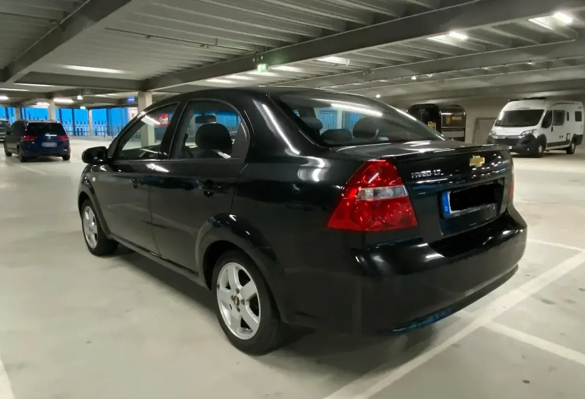 Gebraucht Chevrolet Aveo LT 110 PS (80 kW) 2006 Schwarz Limousine