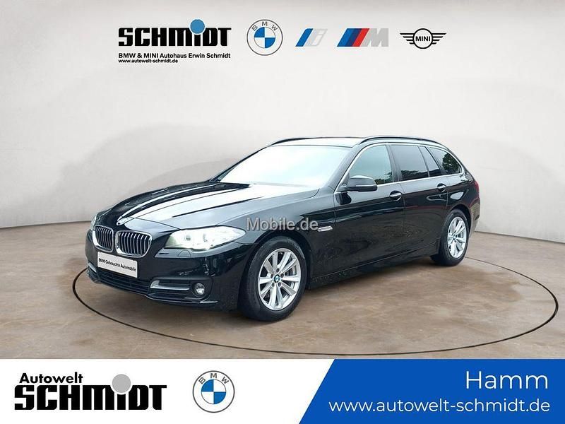 Schwarz Gebraucht 2015 BMW 520 Kombi | 12.088 € (Guter Preis) - Bild 1/4