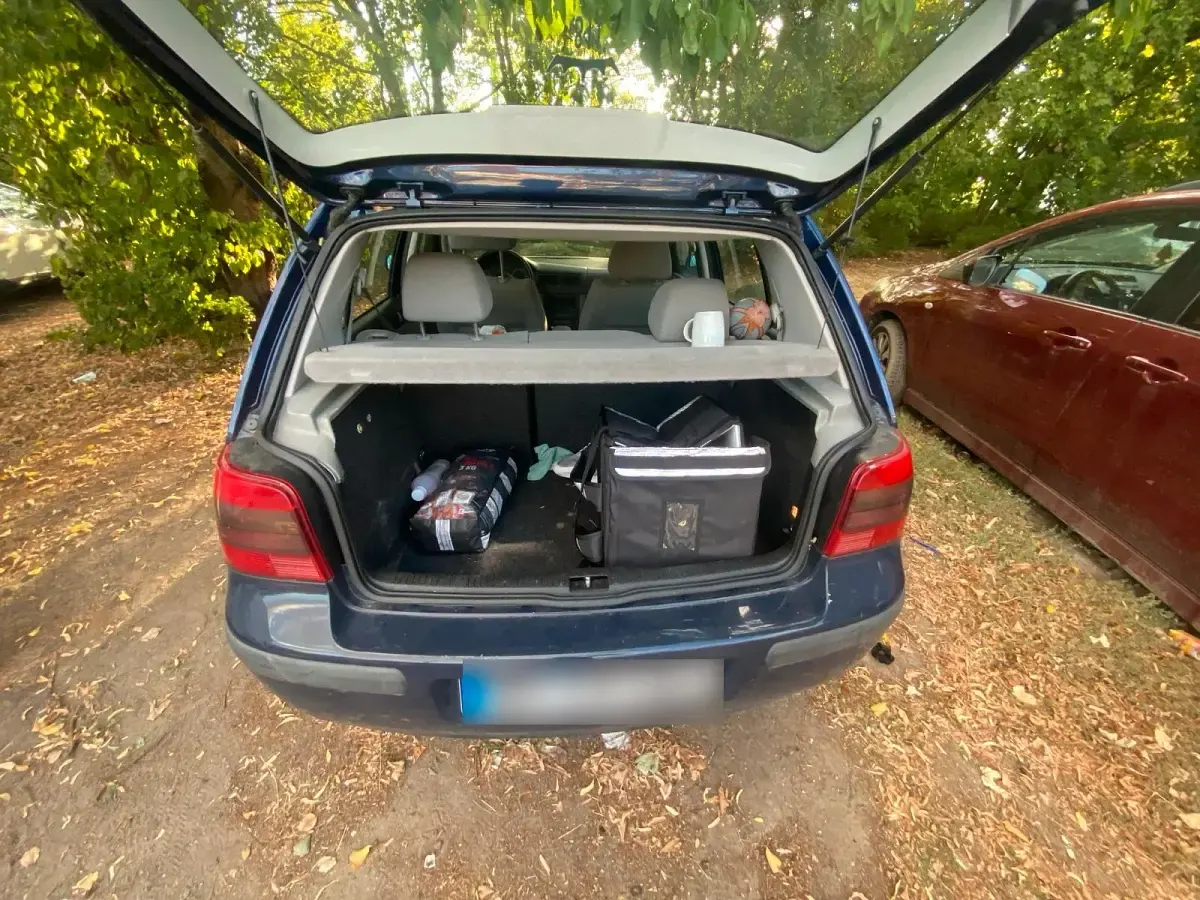 Gebraucht VW Golf III 100 PS (73 kW) 1998 Blau Kleinwagen