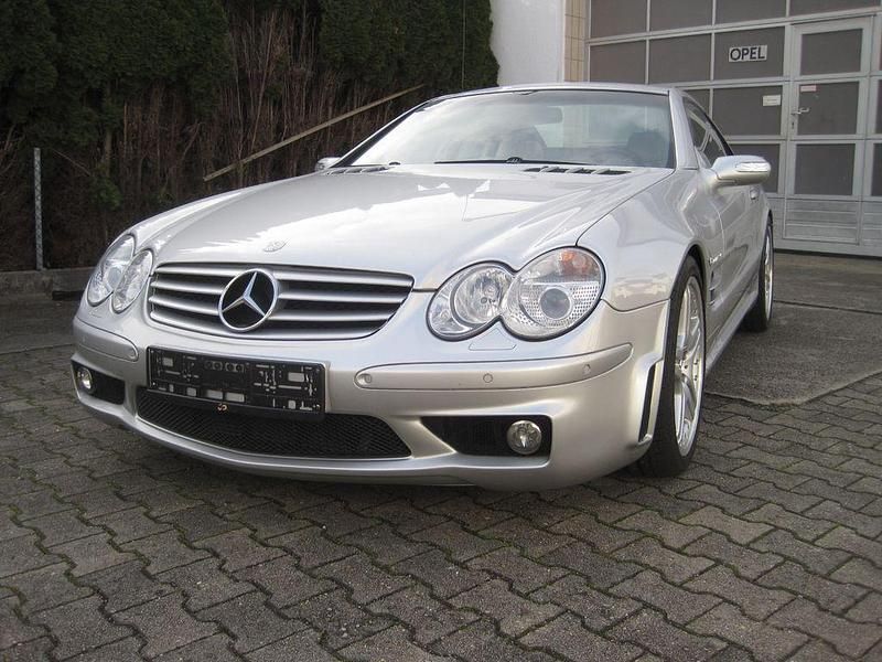 Silber Gebraucht 2004 Mercedes SL55 AMG AMG Cabrio | 46.900 € (Fairer Preis) - Bild 1/4