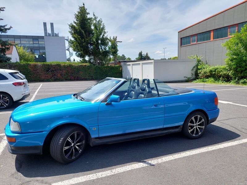 Blau Gebraucht 1995 Audi Cabriolet Sport Cabrio | 16.500 € - Bild 1/4