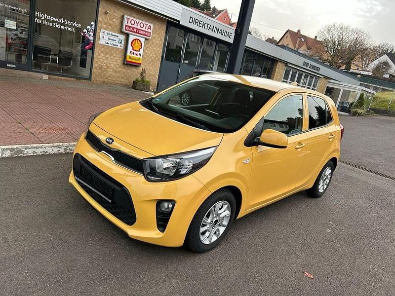 Gelb Gebraucht 2020 Kia Picanto Edition 7 Kleinwagen | 8.999 € (Fairer Preis) - Bild 1/4