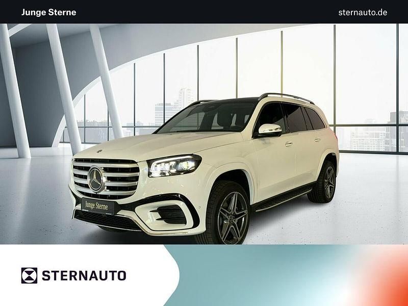 Weiß Gebraucht 2024 Mercedes GLS450 AMG line SUV | 107.980 € - Bild 1/4
