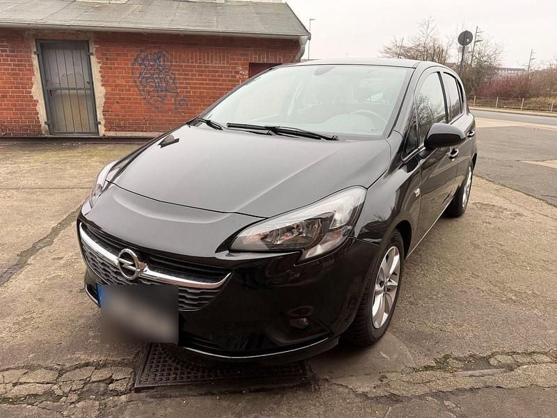 Gebraucht Opel Corsa Edition 69 PS (50 kW) 2018 Schwarz Kleinwagen
