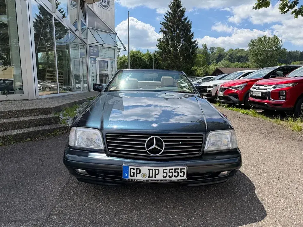 Gebraucht Mercedes SL320 231 PS (169 kW) 1995 Schwarz Cabrio