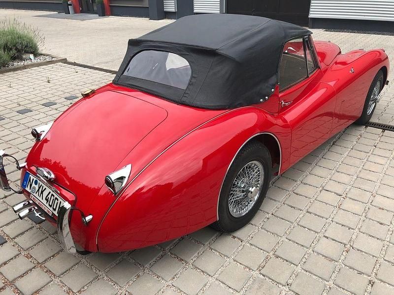 Gebraucht Jaguar XK 160 PS (117 kW) 1953 Rot Cabrio