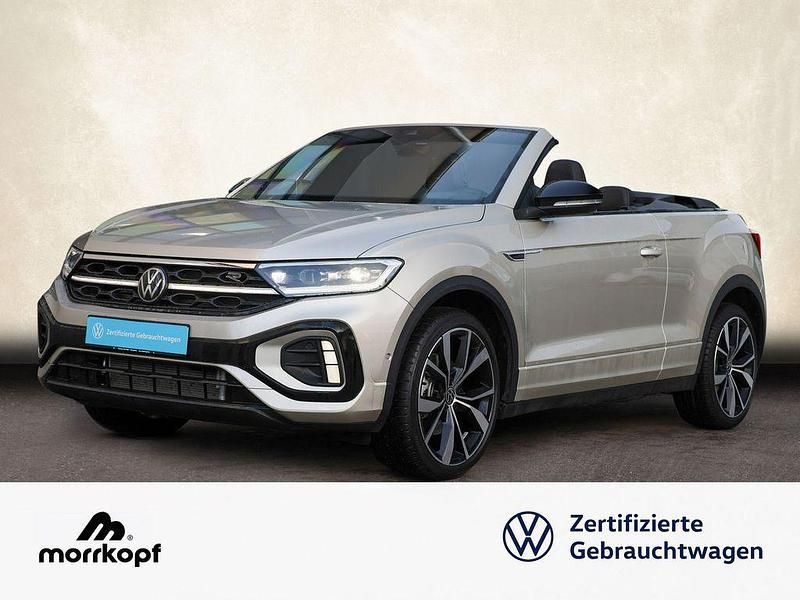 Gebraucht VW T-Roc Cabriolet R-line 150 PS (110 kW) 2025 Ivory silver (silber), metallic Cabrio