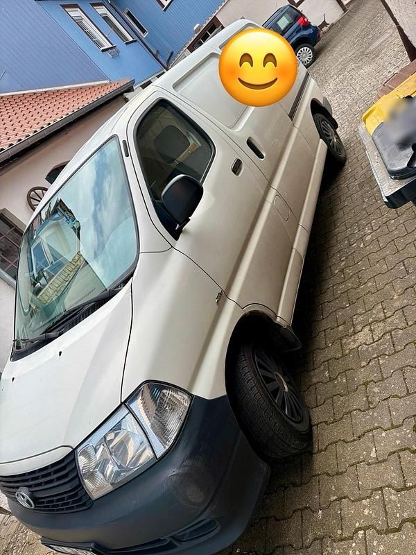 Gebraucht Toyota HiAce 95 PS (69 kW) 2007 Weiß Van / Kleinbus