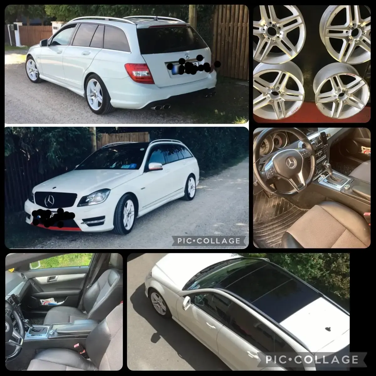 Gebraucht Mercedes C220 AMG line 170 PS (125 kW) 2012 Weiß Kombi