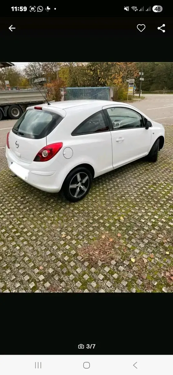 Second-hand Opel Corsa 85 CP (62 kW) 2012 Alb Hatchback