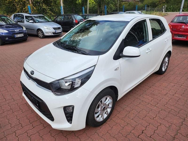 Weiß Gebraucht 2018 Kia Picanto Edition 7 Kleinwagen | 7.950 € (Guter Preis) - Bild 1/4