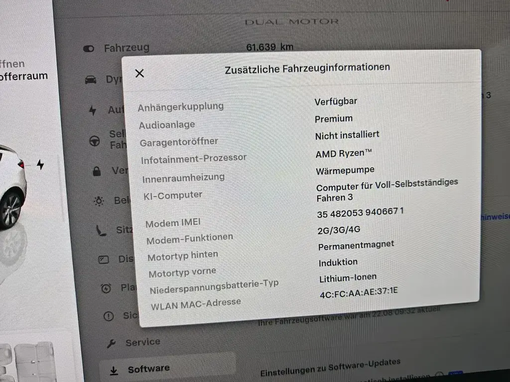 Gebraucht Tesla Model Y Long Range AWD 378 kW (514 PS) 2024 Weiß SUV