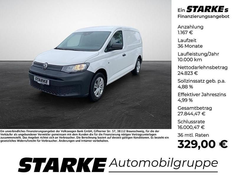 Gebraucht VW Caddy Maxi 102 PS (75 kW) 2024 Weiß (candyweiß) Van / Kleinbus