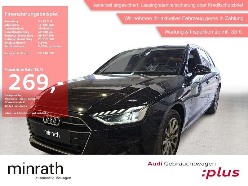 Schwarz Gebraucht 2023 Audi A4 Basis Kombi | 29.139 € (Fairer Preis) - Bild 1/4