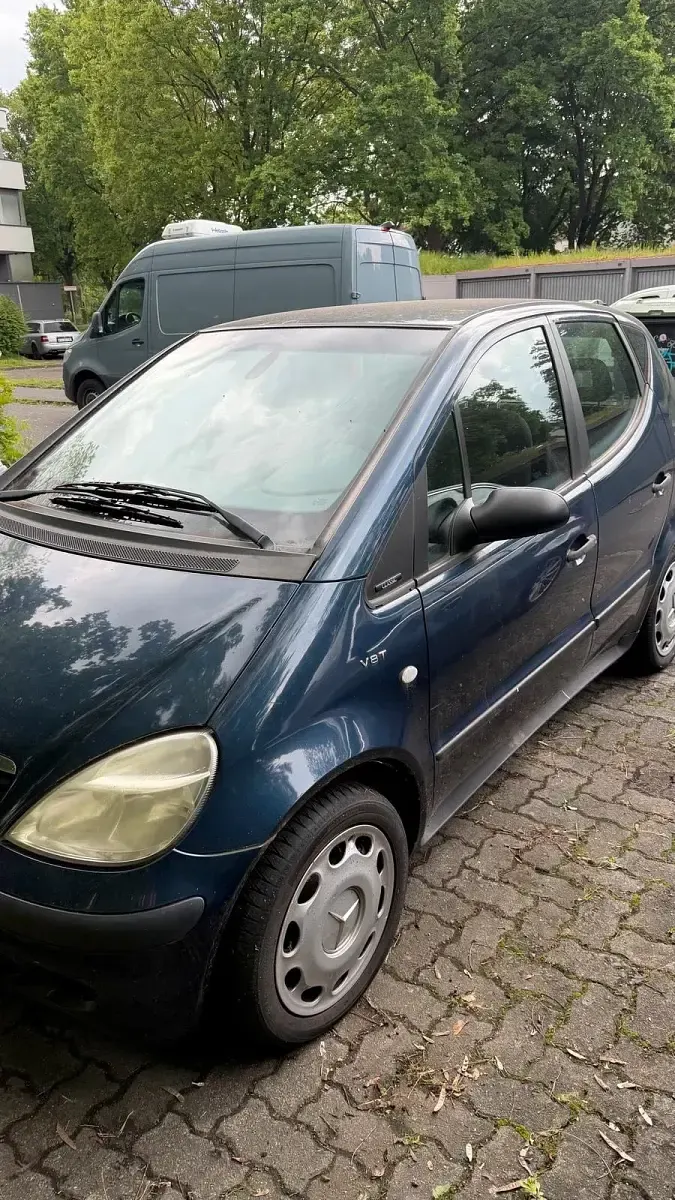 Gebraucht Mercedes A140 2002 Blau Kleinwagen