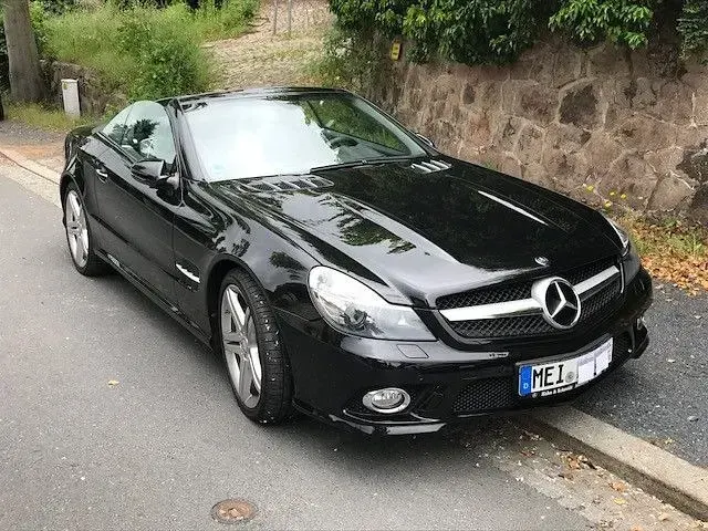 Gebraucht Mercedes SL500 AMG line 387 PS (284 kW) 2008 Schwarz Cabrio