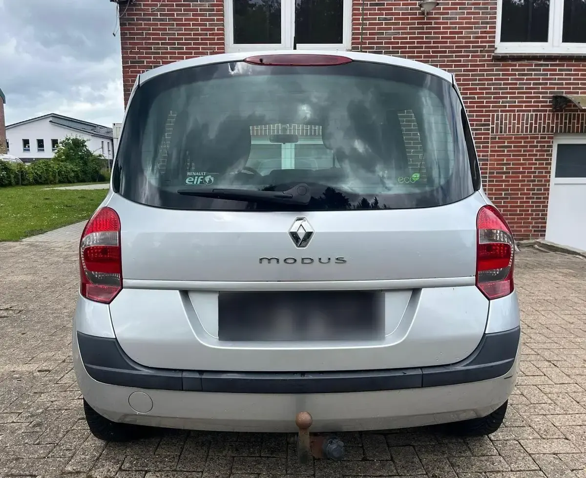 Gebraucht Renault Modus 75 PS (55 kW) 2008 Grau Van / Kleinbus
