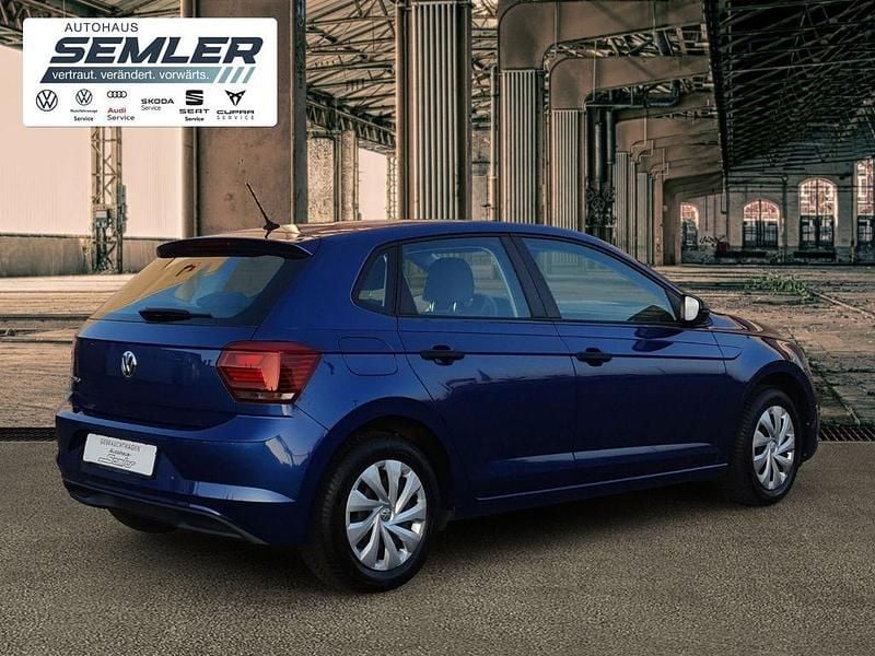 Gebraucht VW Polo Trendline 65 PS (47 kW) 2019 Blau Kleinwagen