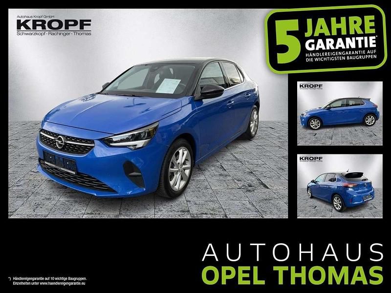 Perl blau/voltaik blau Gebraucht 2022 Opel Corsa Elegance Kleinwagen | 16.790 € (Fairer Preis) - Bild 1/4