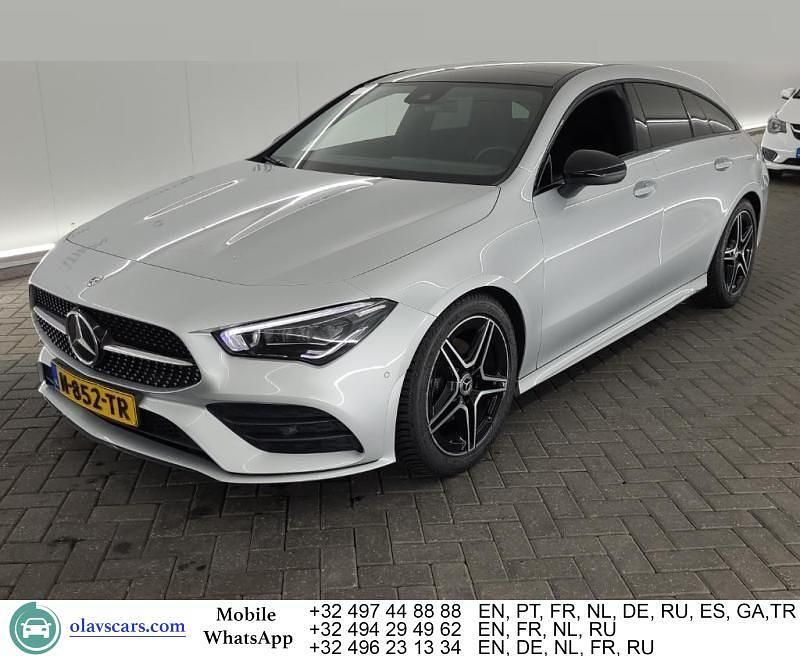 Silber Gebraucht 2022 Mercedes CLA180 Shooting Brake AMG Kombi | 24.079 € (Guter Preis) - Bild 1/4