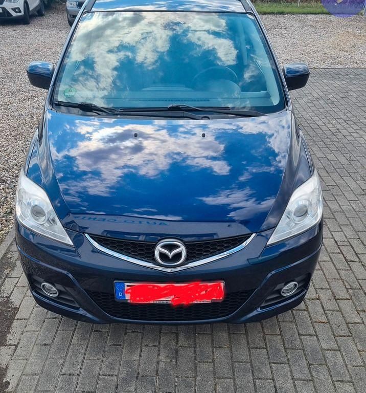 Gebraucht Mazda 5 Exclusive 145 PS (106 kW) 2009 Blau Van / Kleinbus